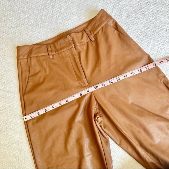 Commando Faux Leather 7/8 Pants  Cocoa Tan Brown - Picture 9 of 10